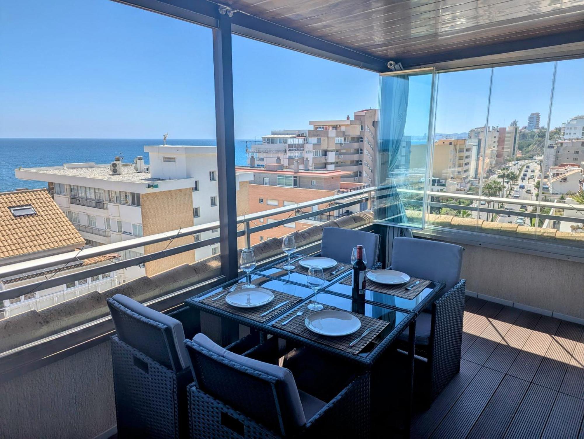 Modern Penthouse Apartment - 1 Min From The Beach Fuengirola Exterior foto